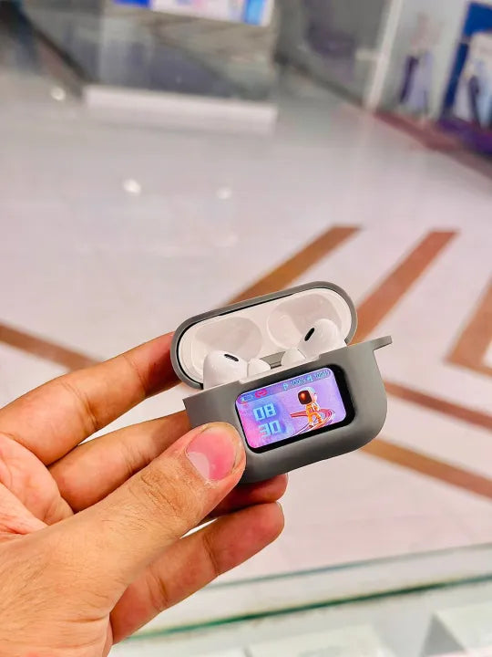 Silicone AirPods Case with Keychain โ Shockproof Cover